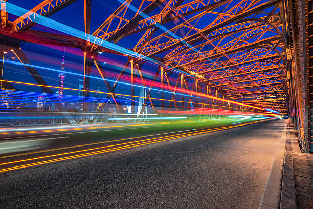 istock Waibaidu bridge,shanghai china. 593315600