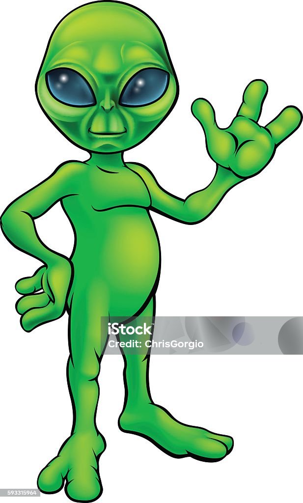 Vetores de Desenho Animado Green Alien e mais imagens de Alienígena -  Alienígena, Acenar, Adulto - iStock