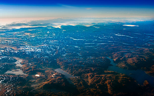 Cтоковое фото Норвегия сверху