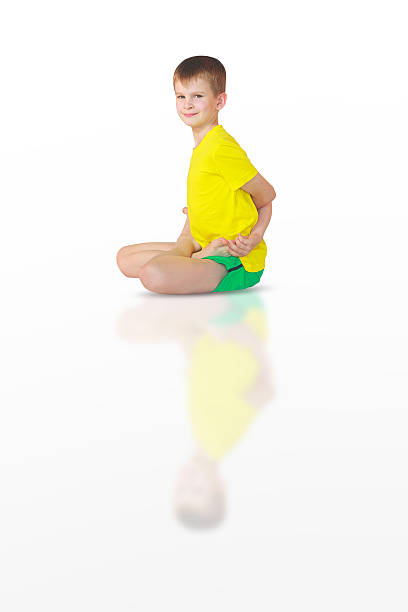 istock dhanurasana yoga 593316410