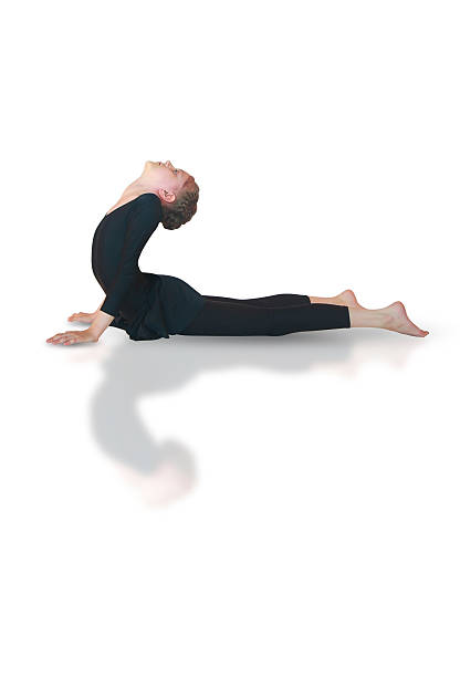 istock dhanurasana yoga 593318108