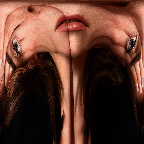 istock abstract image of a young woman's face 593320336