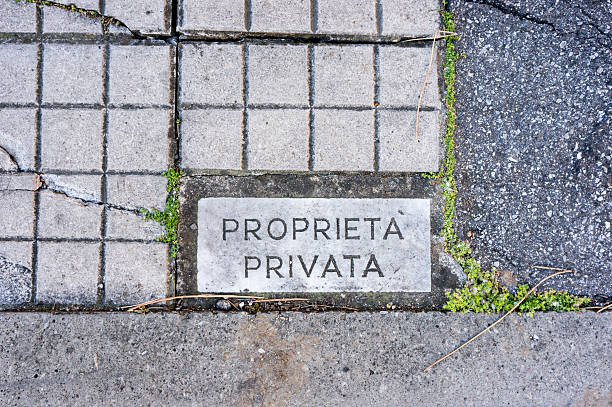 istock Private property in Italy 593320566