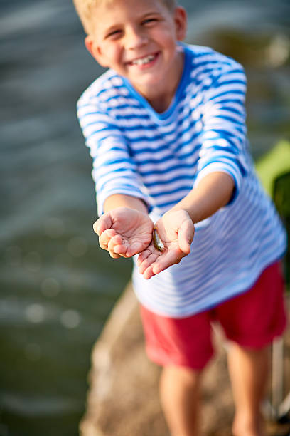 istock Little fisherman 593323080