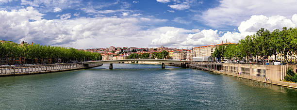 istock Lyon (France) river Saone and Pont Alphonse June 593324606