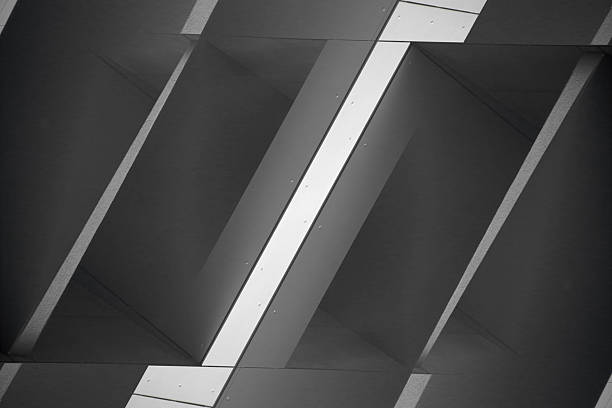 istock Niches. Minimalistic solution for space zoning by walls or panels. 593326216