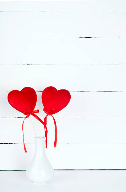 istock Valentines card. Valentines Day background with copy space 593329610