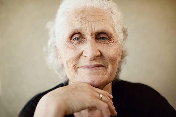 istock Beautiful senior woman 593330700