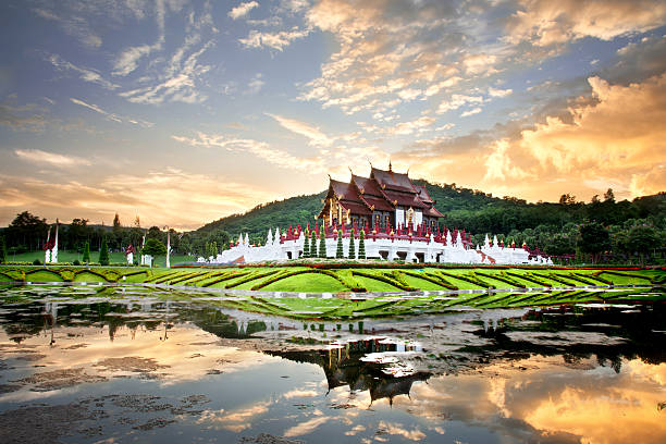 istock Chiang Mai, Thailand at Royal Flora Ratchaphruek Park. 593332238