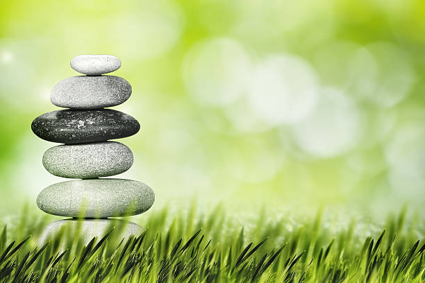 istock Abstract oriental backgrounds, health and relaxation concept 593339934