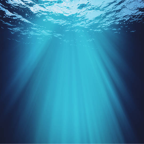 istock Deep Blue Sea, abstract marine backgrounds for your design 593340714