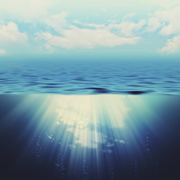 istock Deep Blue Sea, abstract marine backgrounds for your design 593340732