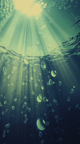 istock Deep Blue Sea, abstract marine backgrounds for your design 593340848
