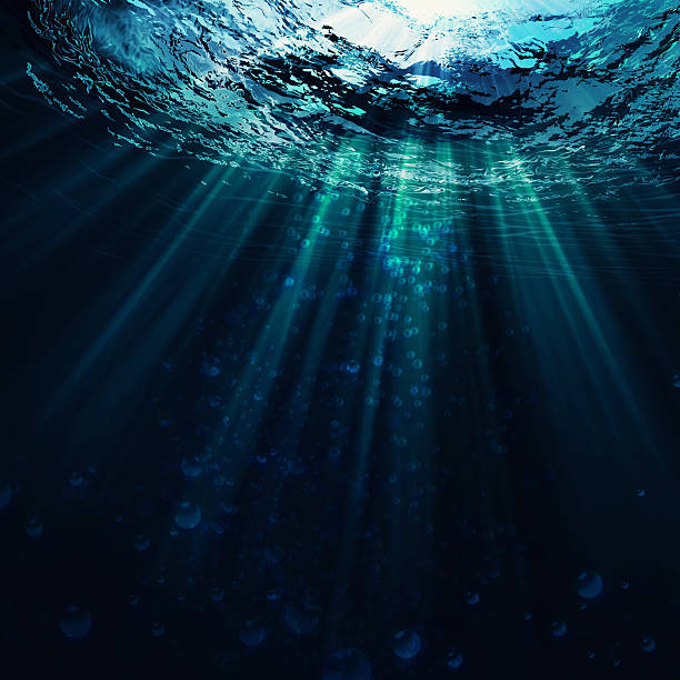 istock Deep Blue Sea, abstract marine backgrounds for your design 593341048