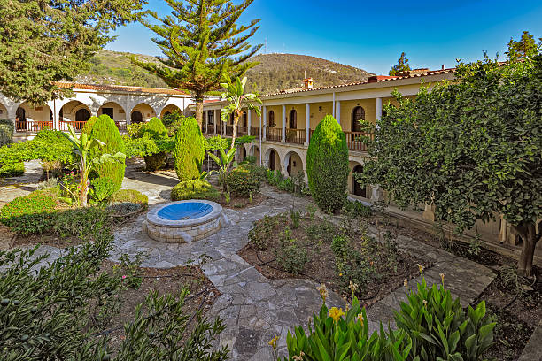 istock Saint Neophytos Monastery near Paphos, Cyprus 594012636