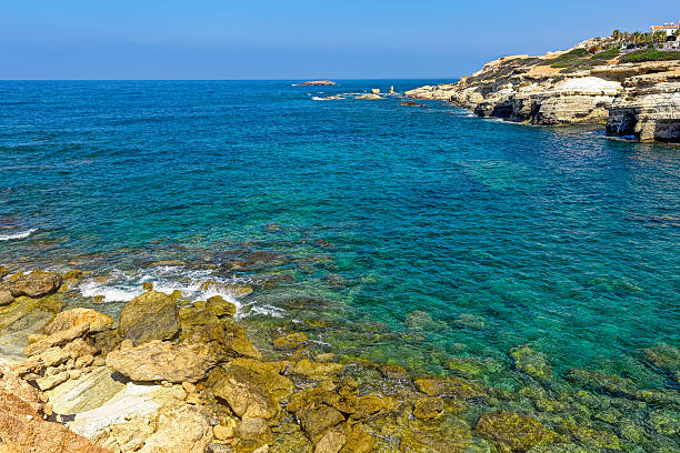 istock Mediterranean Sea coast of Cyprus 594012724