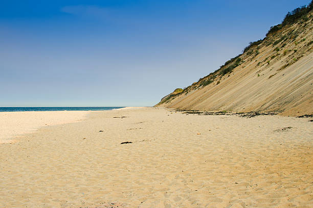 istock Sandy Beach and Dunes in Truro, Cape Cod, Massachusetts, USA. 594014422