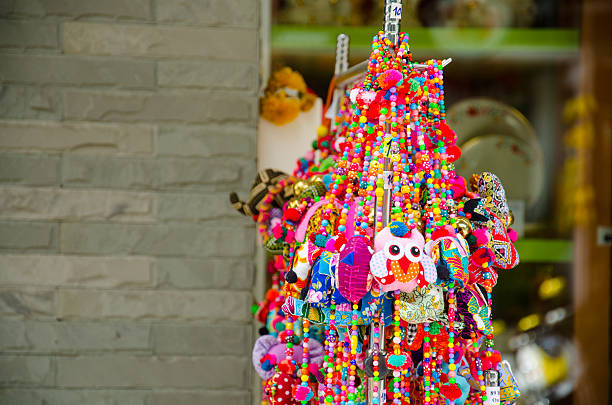 colourful souvenir Chiang Mai Thailand