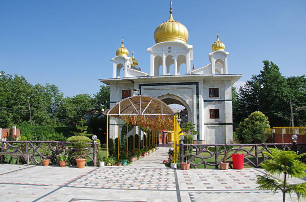 istock Sikh temple in Srinagar, India 594030512