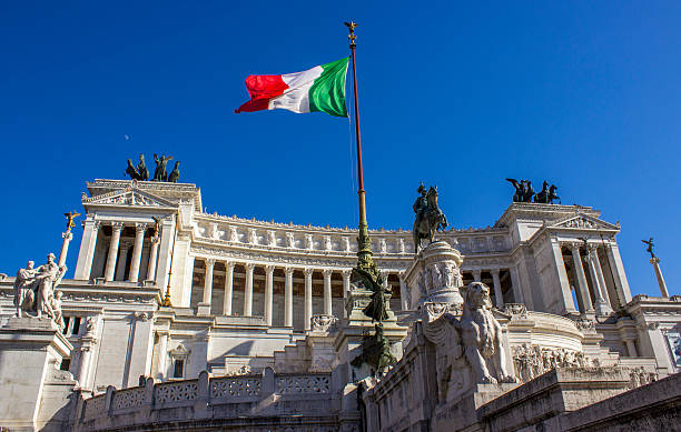 istock The Altare della Patria ( Altar of the Fatherland ) 594039178