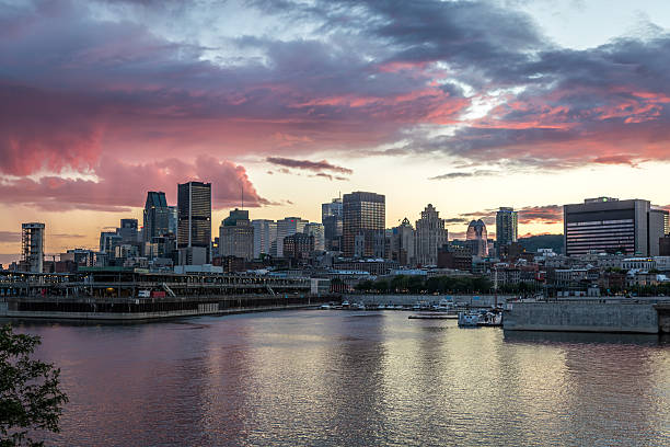 istock Montreal Cityscape at Sunset 594045064