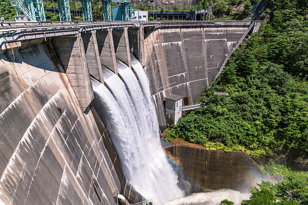 istock The dam which drains water off 594051492