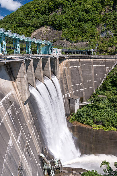 istock The dam which drains water off 594051536