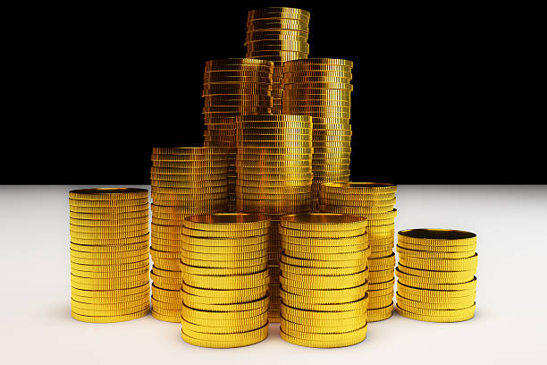 istock Pile of golden coins 594051644