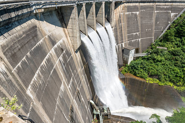 istock The dam which drains water off 594051696