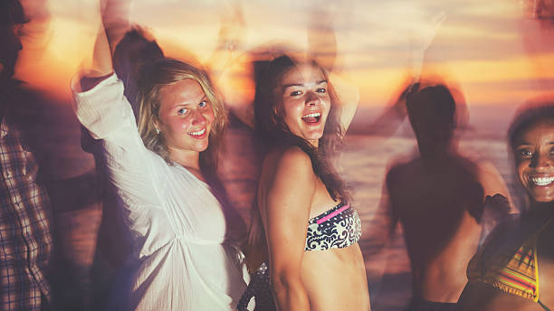 istock Party Beach Summer Friends Together Fun Concept 594056936