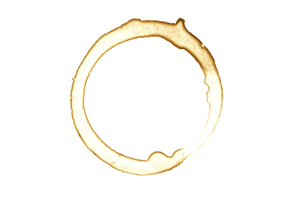 istock Coffee Stain - Isolated Photo 594057010