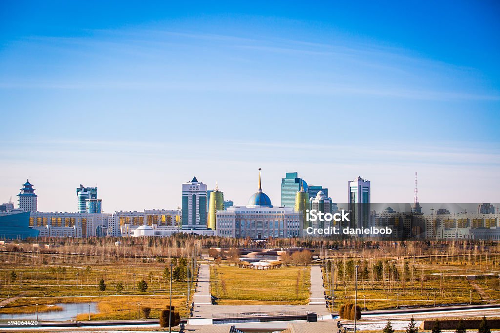 The metropolitan city of Astana The city of Astana, capital of Kazakhstan Kazakhstan Stock Photo