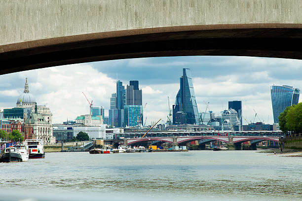 istock Cranes of London, hard at work. 594066950
