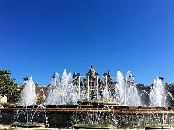 istock Magic Fountain Of Barcelona 594070678