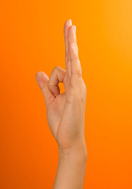 istock VAYU - mudra of the air 594445766