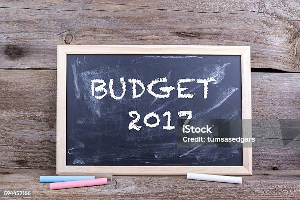 Budget 2017 Stock Photo - Download Image Now - 2017, Backgrounds, Balance