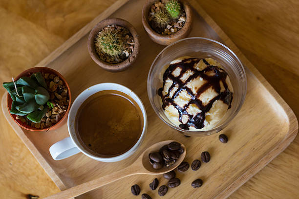 istock coffee with ice cream on a glass cup 594459614