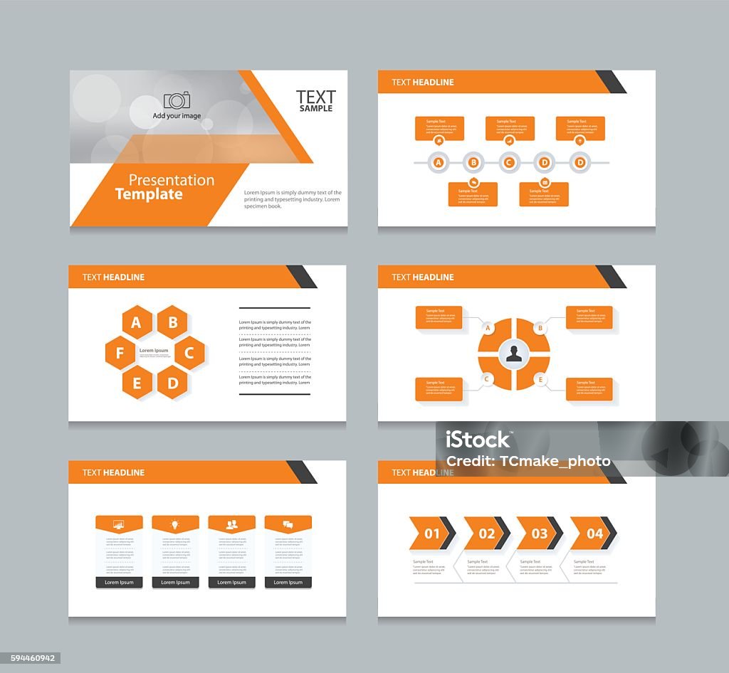 How To Design Features Ina Presentation Page Presentation Layout Design Template With Info Graphic Element ...