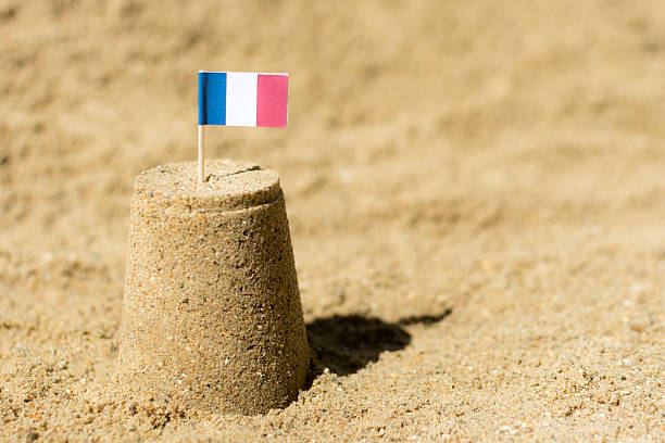 istock France Flag Sandcastle Beach Travel 594462320