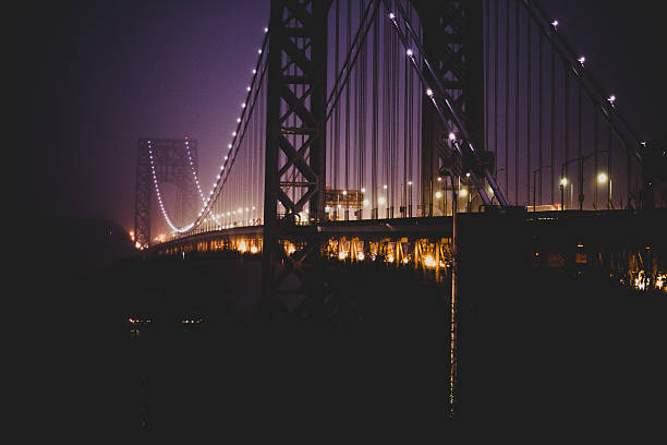 GWB George Washington Bridge gwb stock pictures, royalty-free photos & images