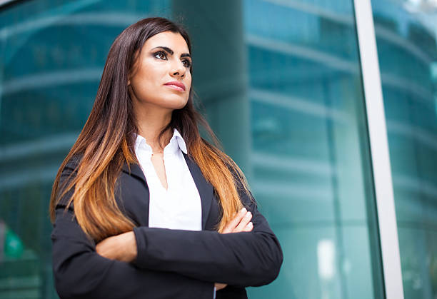 istock Business woman portrait 594467666
