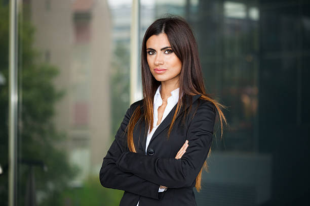 istock Business woman portrait 594467724
