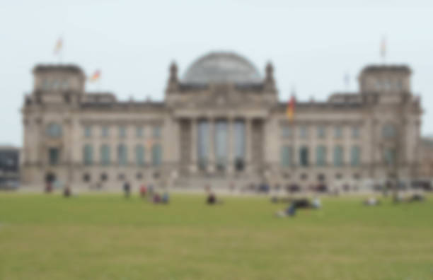 istock Blurry Background: The Reichstag Building, Berlin, Germany 594468646
