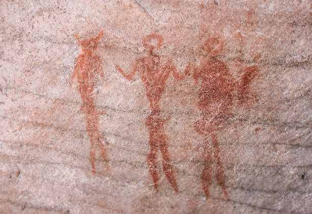 istock Bushman paintings 594470564
