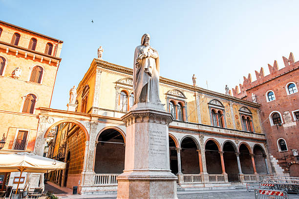 istock Dante Alighieri statues in Verona 594471074