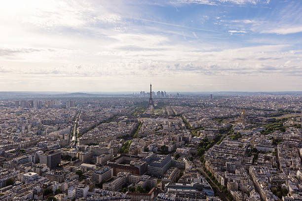 istock aerial view of paris 594471180