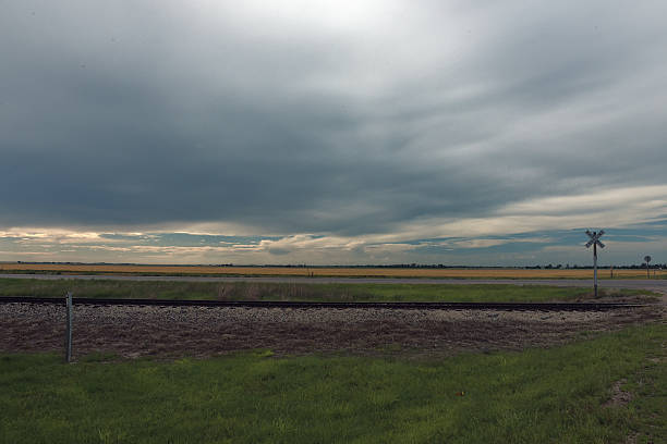 istock Strip of Kansas Wheat 594480404