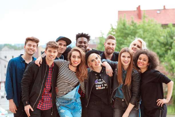 istock Multi ethnic group of young people 594480984