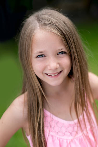 istock Happy girl at the park 594483260
