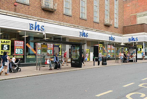 BHS - British Home Stores stock photo
